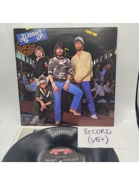 Alabama 40 Hour Week LP Vinyl Record 1985 RCA Country 33 RPM Play Tested VG+